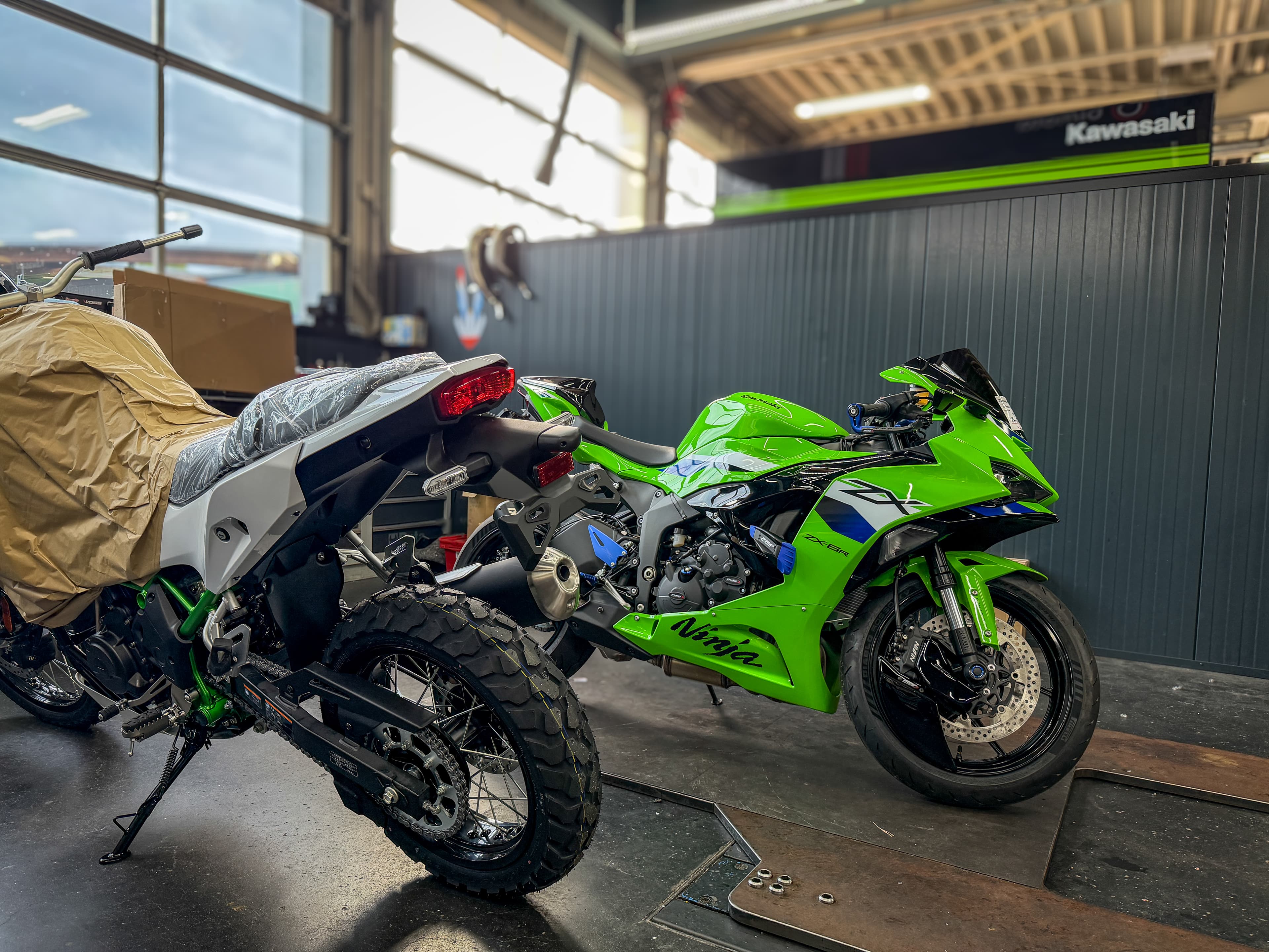 Foto: werkplaats / aflevering Kawasaki