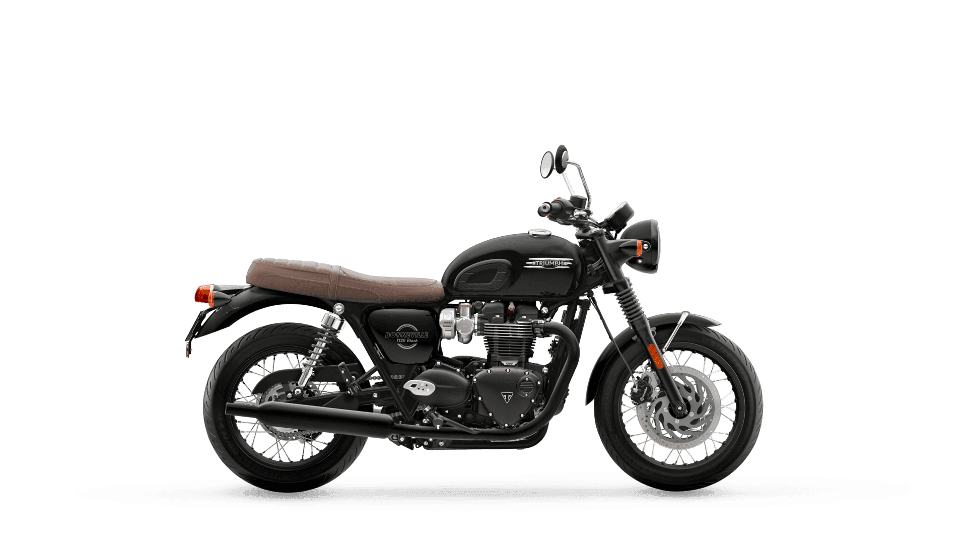 triumph Bonneville T120 Black