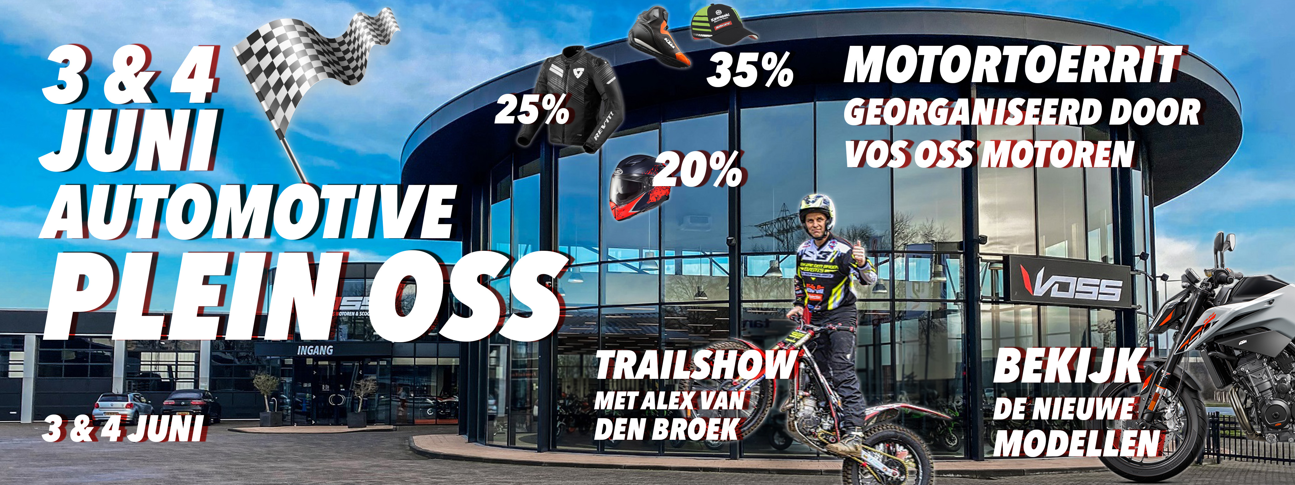3 & 4 juni Automotive plein Oss