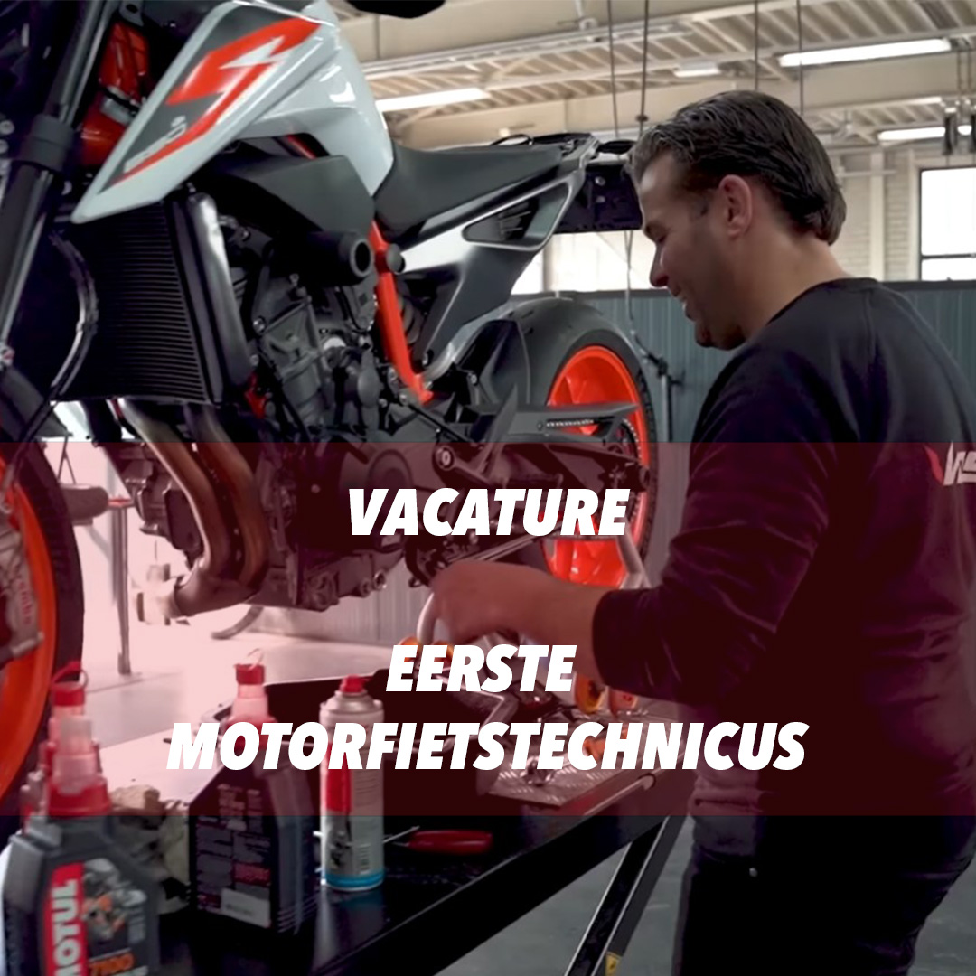 Vacature: Eerste Motorfietstechnicus