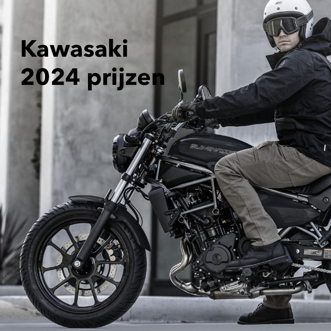 Kawasaki maakt prijzen 2024 modellen bekend