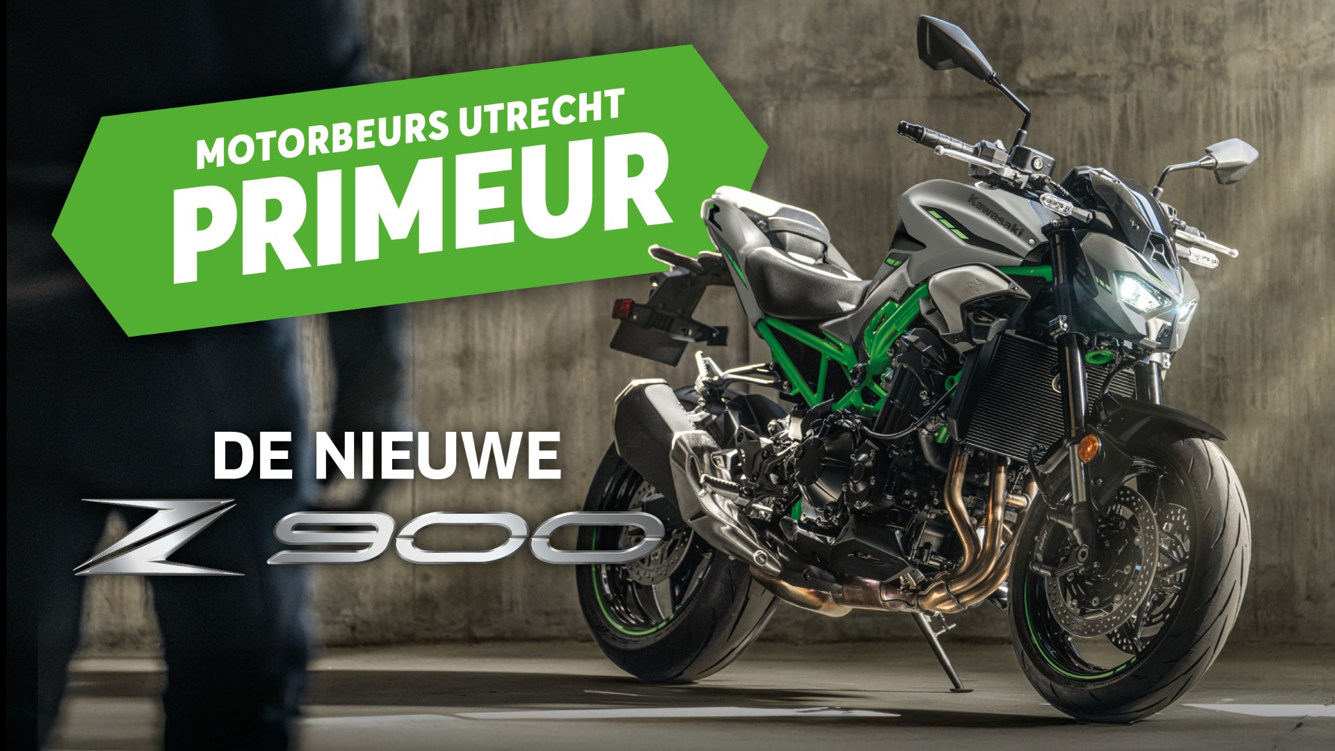 Kawasaki Z900 op Motorbeurs Utrecht